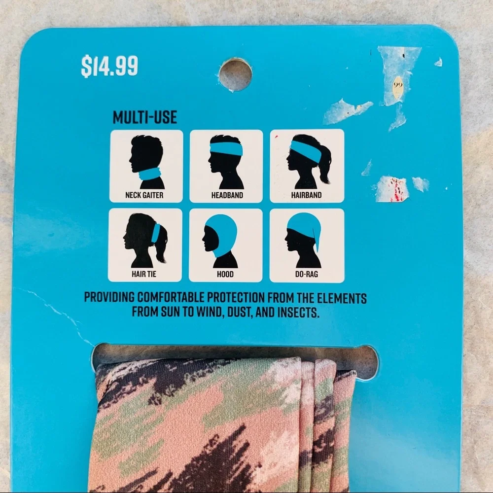 VAPOR Solar Camo Protector Reusable Gaiter Mask Polar Neckwear Derlay Multi